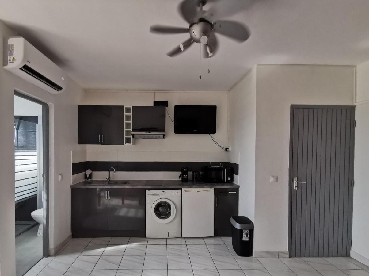 Appartement Vue Mer Et Montagne A 100M De La Plage Le Gosier  Dış mekan fotoğraf